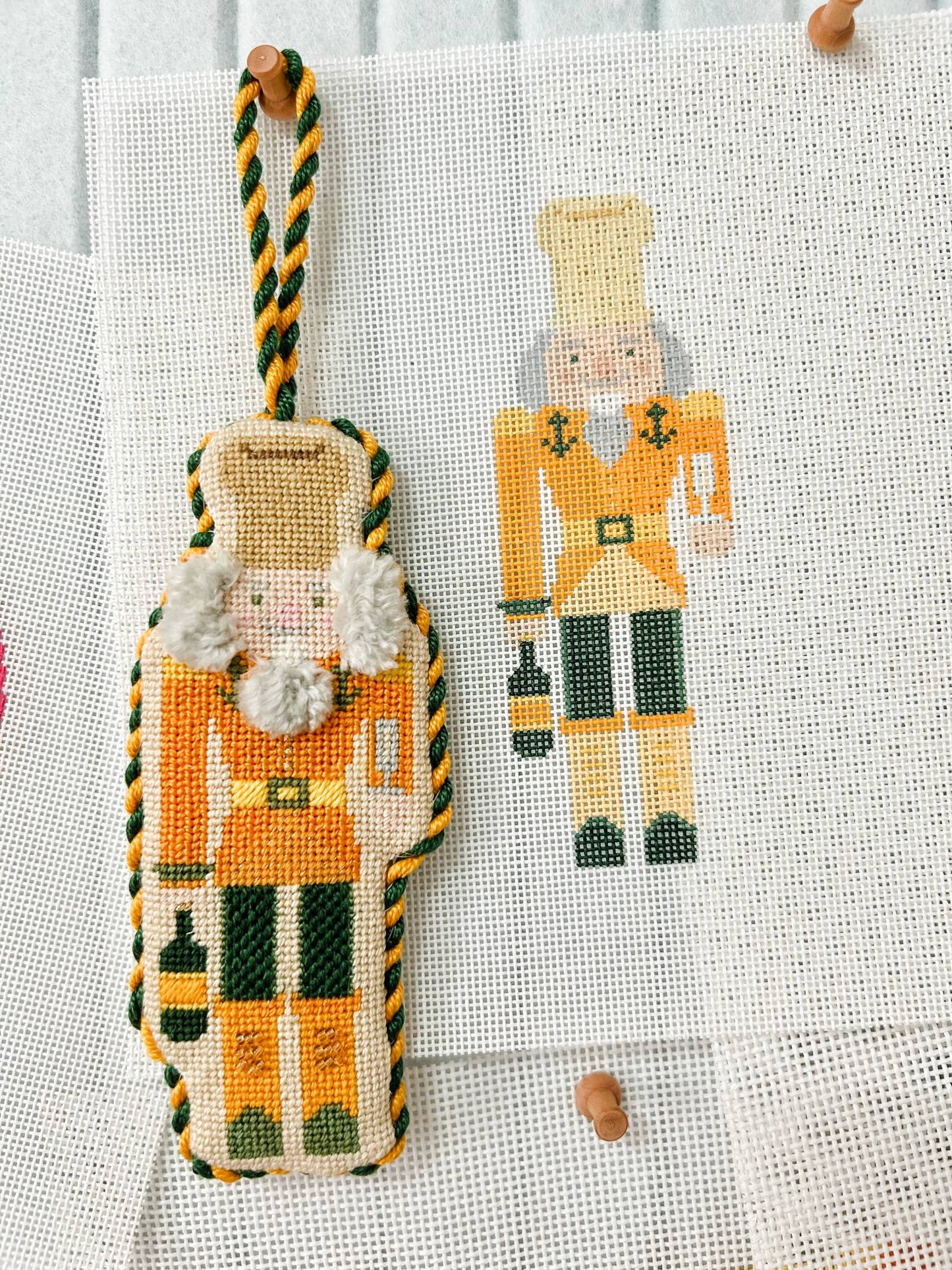 Champs Nutcracker Needlepoint Canvas