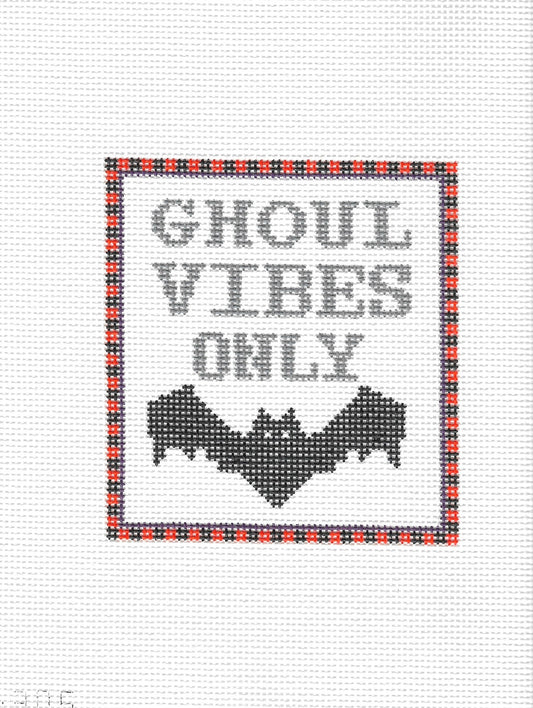 Ghoul Vibes Only Needlepoint Canvas