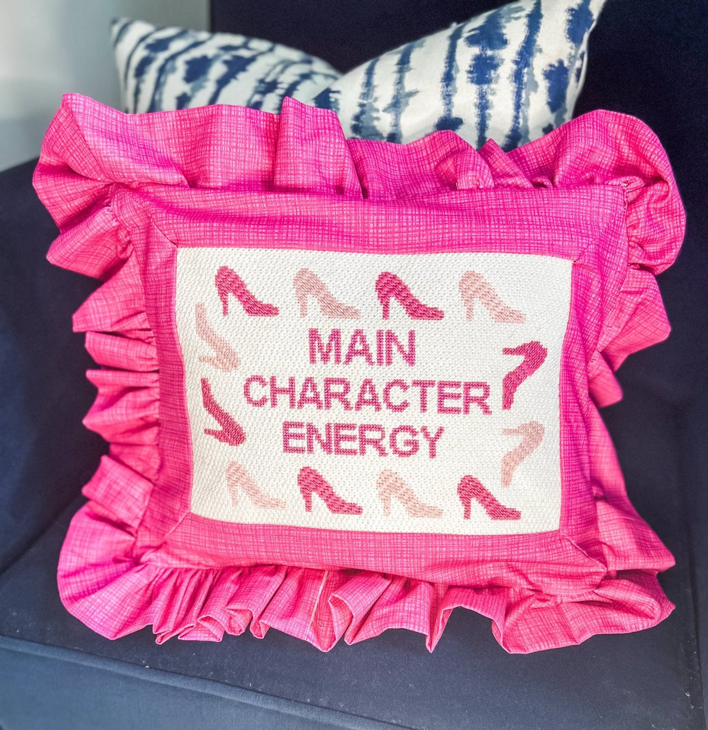 Main Character Energy Needlepoint Canvas
